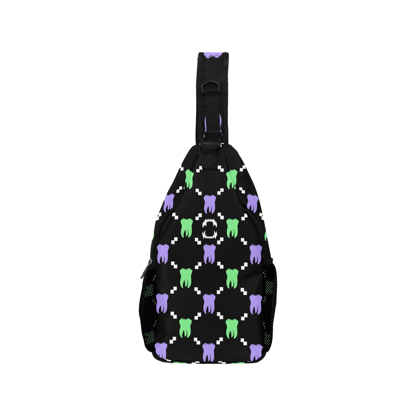 Tooth Print Sling Bag