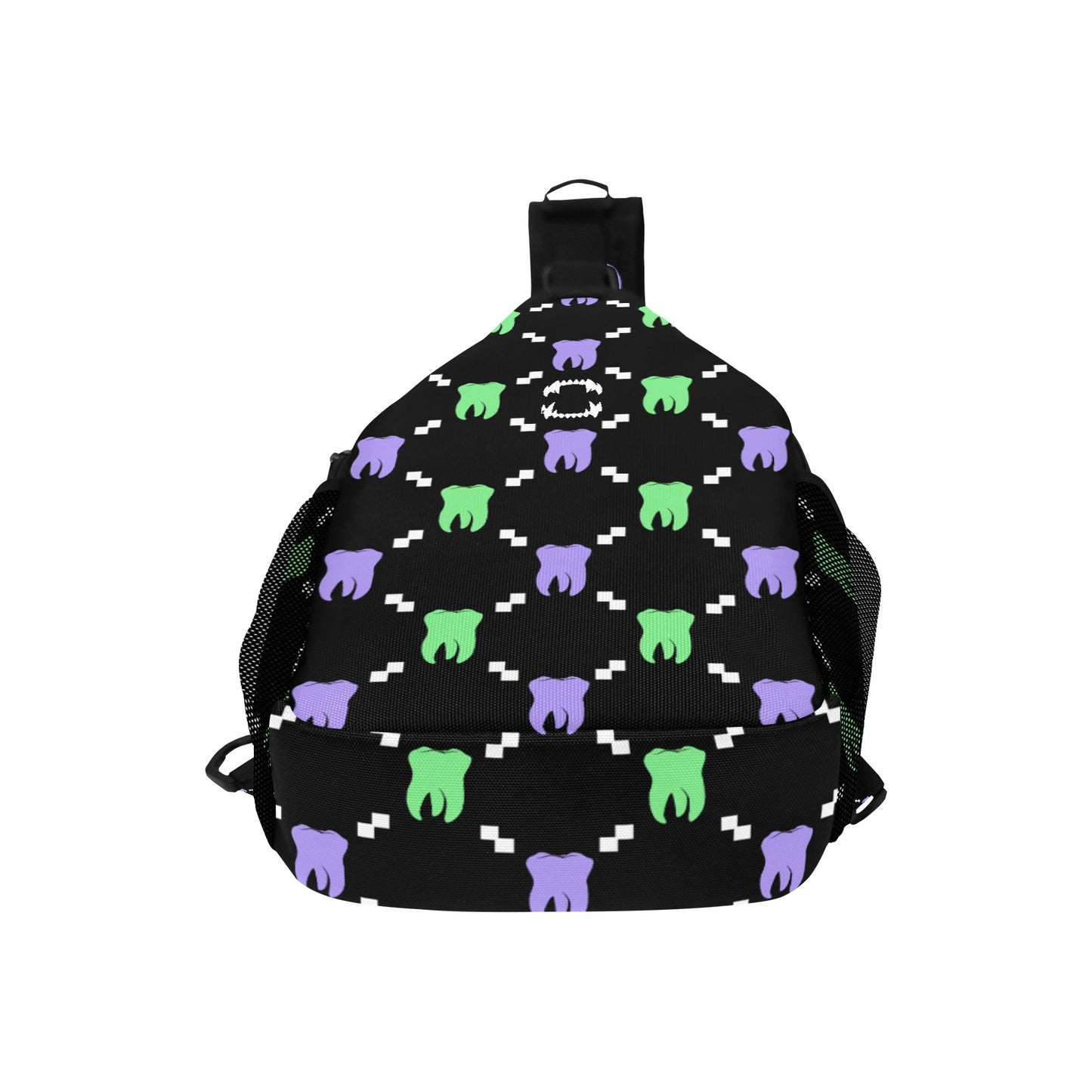 Tooth Print Sling Bag