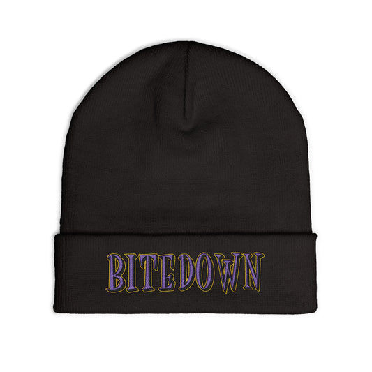 Knit Beanie (Embroidered)